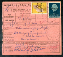 NIEDERLÄNDISCH-NEUGUINEA-UNTEA Postanweisung Mit 15 + 55 Cent - DUTCH NEW GUINEA / NOUVELLE-GUINÉE NÉERLANDAISE - Nederlands Nieuw-Guinea