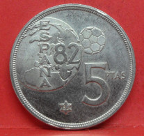 5 Pesetas 1980 étoile 82 - SUP - Pièce Monnaie Espagne - Article N°2384 - 5 Pesetas