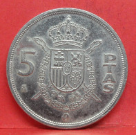 5 Pesetas 1982 - TTB - Pièce Monnaie Espagne - Article N°2385 - 5 Pesetas