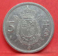 5 Pesetas 1983 - TTB - Pièce Monnaie Espagne - Article N°2387 - 5 Pesetas