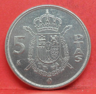 5 Pesetas 1989 - SUP - Pièce Monnaie Espagne - Article N°2393 - 5 Pesetas