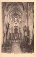 FRANCE - 03 - GANNAT - Intérieur De L'église Ste Croix - LL - Carte Postale Ancienne - Autres & Non Classés