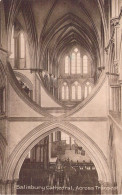 ENGLAND - Salisbury Cathedral - Across Transept - Carte Postale Ancienne - Other & Unclassified