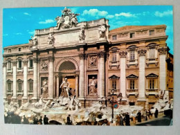 Cartolina Roma Fontana Di Trevi 2 FG - Fontana Di Trevi