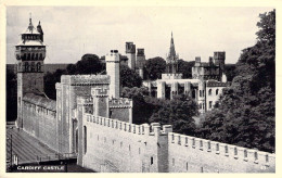 WALES - CARDIFF - Castle - Carte Postale Ancienne - Glamorgan