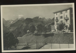 Switzerland Braunwald Grand Hotel RPPC Scenic View Photo - Wald