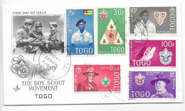 Togo FDC With Scouts - Togo (1960-...)