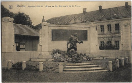 Wervicq - Wervik  *  Mémorial 1914-18. Oeuvre De Mr. Beirnaerts De La Panne - Wervik