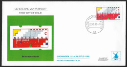 1989 - Automaatstrook - W74 - FDC