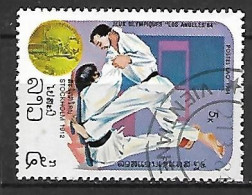 LAOS    -    JUDO   -   Oblitéré - Judo