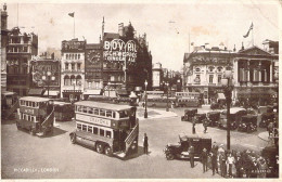 ENGLAND - LONDON - Picadilly  - Carte Postale Ancienne - Andere & Zonder Classificatie