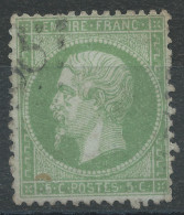 Lot N°76964   N°20, Oblitéré GC - 1862 Napoléon III