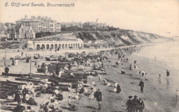 ENGLAND - BOURNEMOUTH - E Cliff And Sands- Carte Postale Ancienne - Bournemouth (depuis 1972)