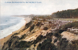 ENGLAND - BOURNEMOUTH - On The West Cliff - Carte Postale Ancienne - Bournemouth (desde 1972)