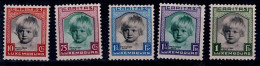 LUXEMBOURG 1931 CHILD HELP MI No 240-4 MNH VF!! - 1926-39 Charlotte Rechterzijde