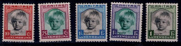 LUXEMBOURG 1931 CHILD HELP MI No 240-4 MNH VF!! - 1926-39 Charlotte De Profil à Droite