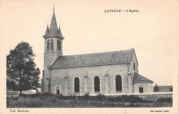 CPA 60 LATAULE / EGLISE / CLICHE RARE - Autres & Non Classés