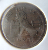 België Leopold I 1 Cent 1849. (Morin 122) - 1 Centime