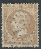 Lot N°76977   N°21, Oblitéré étoile Chiffrée 1 De PARIS "Pl. De La Bourse (juillet 1863 à Fin Mars 1876)" - 1862 Napoléon III