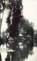 RHODE-SAINT-GENESE - Hôtel-Café-Restaurant Et Moulin Des 7 Fontaines -  Vue Des Etangs Vers L'Embarcadère - Edit. Algoet - St-Genesius-Rode