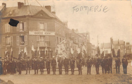 CPA 60 FORMERIE / CARTE PHOTO / SITUEE AU VERSO / FETE DES DRAPEAUX FORMERIE 1922 - Formerie