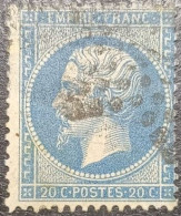 N°22. Oblitéré étoile De Paris - 1862 Napoléon III