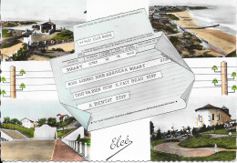 Delcampe - BIDART - La Chapelle Des Marins - Vue Générale - Le Fronton - L'Eglise Et Le Golf - Biriatou