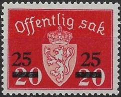 NORWAY..1949..MICHEL # 60..MLH. - Oblitérés