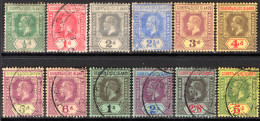 Gilbert & Ellice Islands 1912-24 Set To 5s Fine Used. - Gilbert- Und Ellice-Inseln (...-1979)