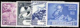 Gilbert & Ellice Islands 1949 UPU Lightly Mounted Mint. - Gilbert- Und Ellice-Inseln (...-1979)