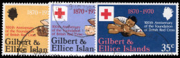 Gilbert & Ellice Islands 1970 Centenary Of British Red Cross Fine Used. - Gilbert- Und Ellice-Inseln (...-1979)