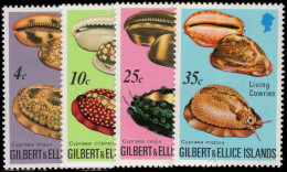 Gilbert & Ellice Islands 1975 Cowrie Shells Unmounted Mint. - Gilbert- Und Ellice-Inseln (...-1979)