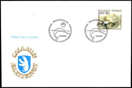 Greenland 1990 Environmental Foundation First Day Cover - Briefe U. Dokumente