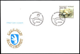 Greenland 1990 Environmental Foundation First Day Cover - Lettres & Documents