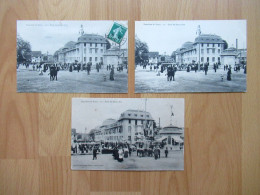 Lot (8) Exposition Internationale De Nancy De 1909 , 3 CPA Présentant L'école Des Beaux-Arts. - Ausstellungen