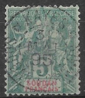 SOUDAN 1894 - YT N° 6 - Oblitéré - Used Stamps