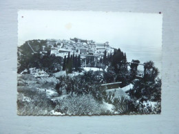 MONTE CARLO - Le Rocher De Monaco Vu Du Jardin Exotique - LA COTE D'AZUR - Monte-Carlo