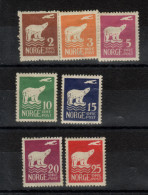Norvège -( 1925 ) Expédition Pole Nord N° 101/107 - Andere & Zonder Classificatie