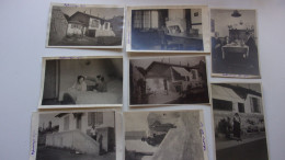 13 MARSEILLE LOT DE 8 CARTE PHOTO FAMILIALE Malmousque ENDOUME MARSEILLE 1922 - Endoume, Roucas, Corniche, Playas