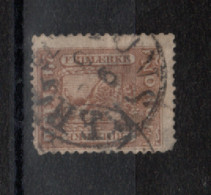 Norvège -( 1863) 8s Rouge N°10 - Used Stamps