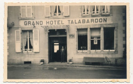 Photographie 9 X 14 - ROSCOFF (Finistère) - Grand Hotel TALABARDON - Places