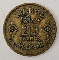 MOROCCO- 20 FRANCS 1952. - Maroc