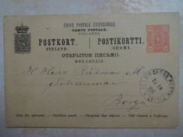 FINLANDE Entier Postal 1888 Oblitération - Sonstige & Ohne Zuordnung