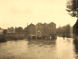 Meaux * 1933 * Les Moulins * Moulin Minoterie * Photo Ancienne 10.2x8cm - Meaux