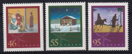 MiNr. 1939 - 1941 Kanada (Dominion) 2000, 3. Nov. Weihnachten: Mund- Und Fußmalerei - Postfrisch/**/MNH - Unused Stamps