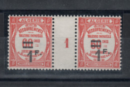 Algérie - Taxe Recouvrement _ 1 Millésimes (1931) N° 203 Neuf - Portomarken