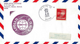 USA 1975, Station NASA De Waimea, Hawai, Conquète Spatiale, Espace, Vol Couplé Russe Amerique, Astronautique - Amérique Du Nord