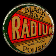 Radium Boot Polish Botte Publicité - Advertising (Photo) - Oggetti