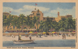 CARTOLINA  NASSAU,BAHAMAS,ANTILLE-BRITISH COLONIAL HOTEL-NON VIAGGIATA - Bahamas