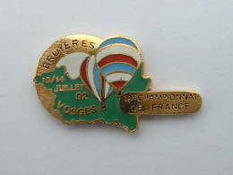 PIN'S  MONTGOLFIERE - BRUYERES - Montgolfier